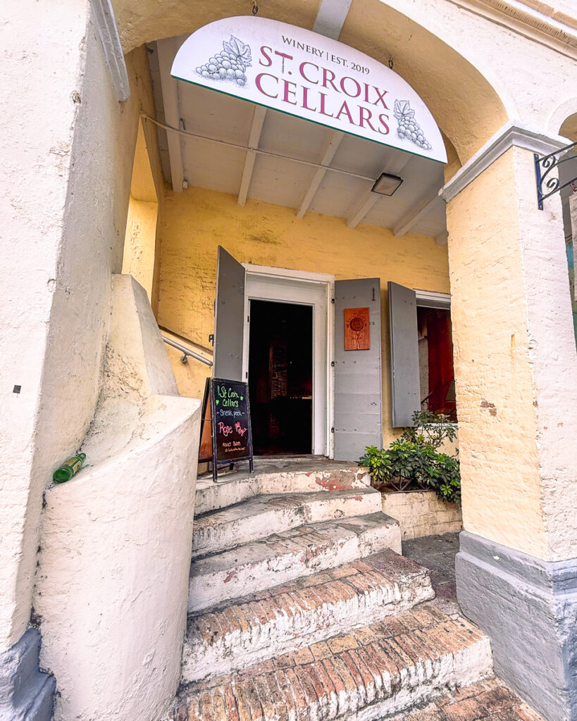St Croix Wine Cellars Entrance